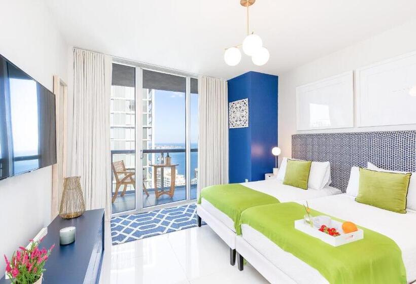 آپارتمان 1 خوابه با چشم‌انداز, Brickell By Miami Vacation Rentals