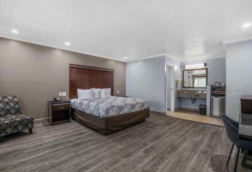 اتاق لوکس با تخت بزرگ, Motel 6 Carlsbad, Ca North