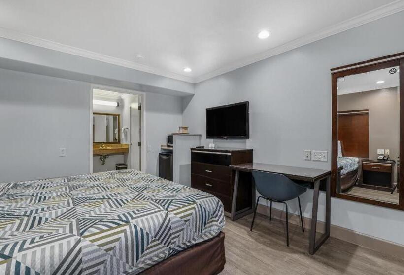 اتاق استاندارد با تخت بزرگ برای معلولان, Motel 6 Carlsbad, Ca North