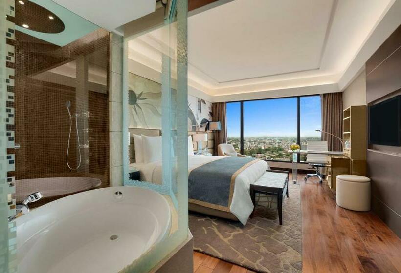 Premium Room, The Leela Ambience Convention Hotel Delhi