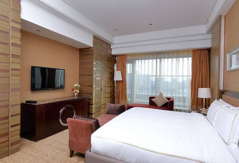 اتاق استاندارد با تخت دوبل, Crowne Plaza Nanjing Jiangning