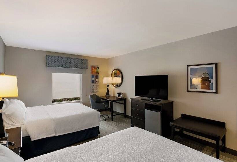اتاق استاندارد با 2 تخت دوبل, Hampton Inn And Suites Wilmington Christiana De