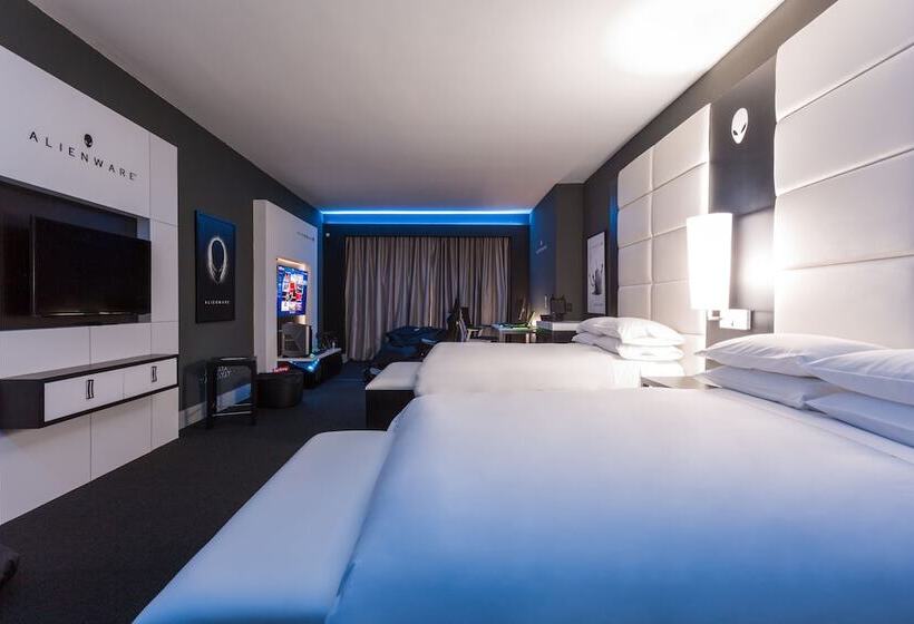 اتاق استاندارد با 2 تخت دوبل, Hilton Panama
