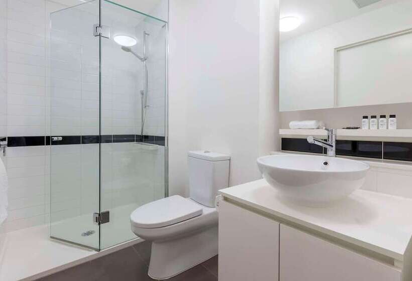 １ベッドルームアパートメント, Oaks Melbourne On William Suites