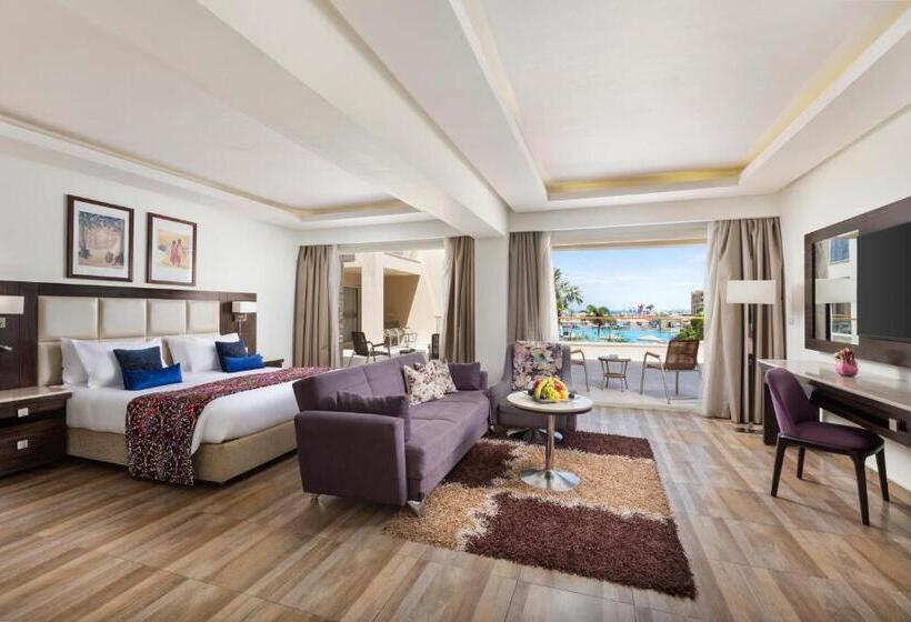 Junior Suite Vue Piscine, Pickalbatros White Beach Resort  Hurghada