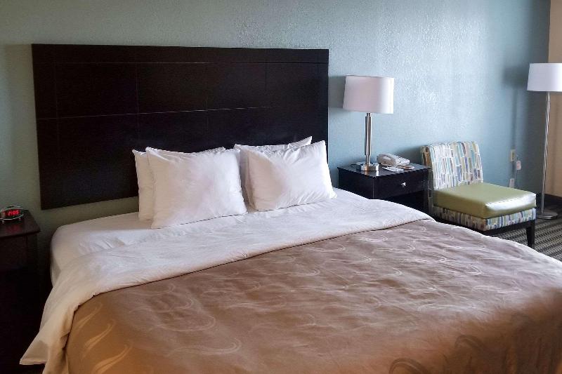 キングサイズベッドのスタンダードルーム, Quality Inn Calhoun North I75