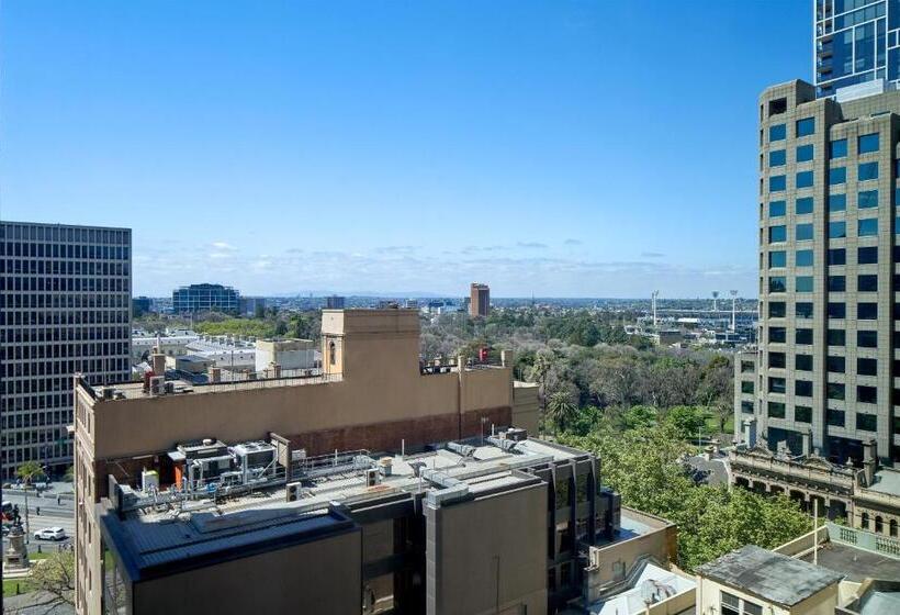 Deluxe Zimmer Kingsize Bett, Sheraton Melbourne