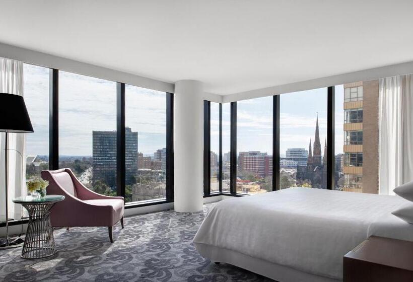 Suite Cama King, Sheraton Melbourne