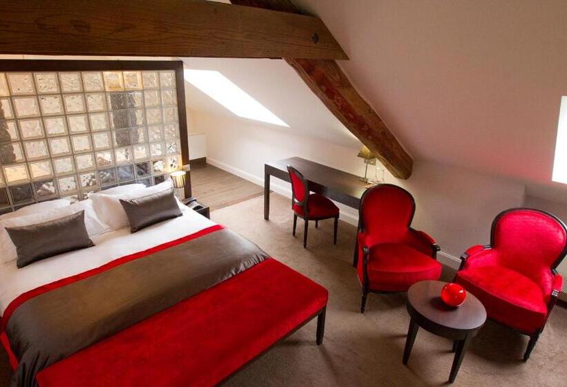 Suite Junior, The Originals Boutique, Hôtel De La Paix, Beaune