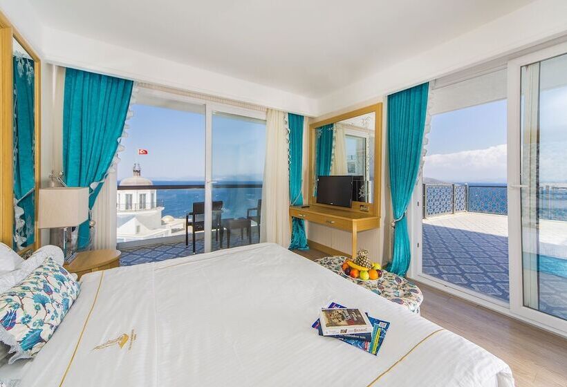 اتاق سوپریور با چشم‌انداز دریا, Swissôtel Living Bodrum