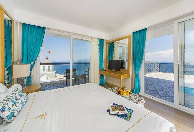 اتاق سوپریور با چشم‌انداز دریا, Swissôtel Living Bodrum
