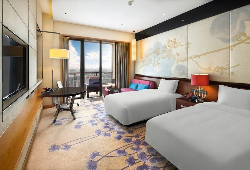 اتاق استاندارد با 2 تخت دوبل, Crowne Plaza Chengdu West