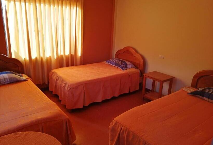 اتاق استاندارد سه نفره, Hostal Olas Del Titicaca   Hostel