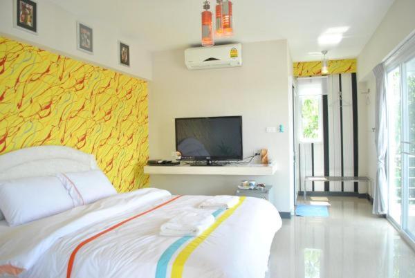 اتاق استاندارد با تخت بزرگ, O.u.m. Hotel   โรงแรมโอยูเอ็ม
