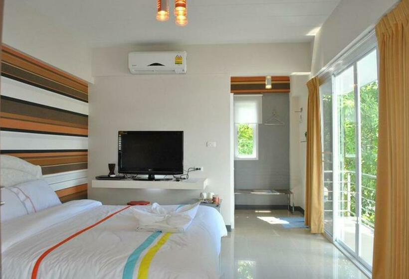 اتاق استاندارد با تخت بزرگ, O.u.m. Hotel   โรงแรมโอยูเอ็ม