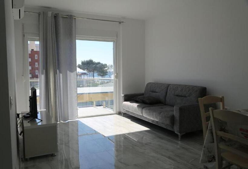 آپارتمان 1 خوابه با چشم‌انداز دریا, Anchor Apartments
