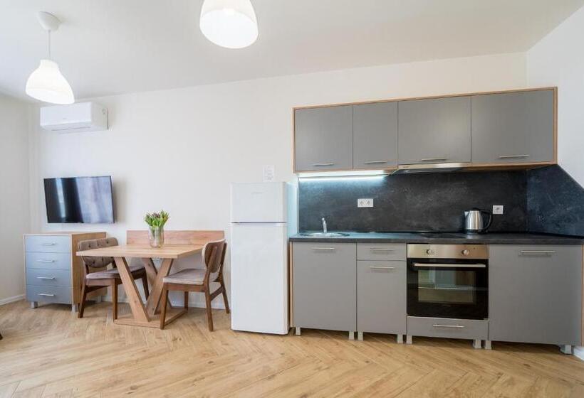 استودیو استاندارد با چشم‌انداز کوهستان, Wow Studios For Rent   Bul Montevideo 25a   B
