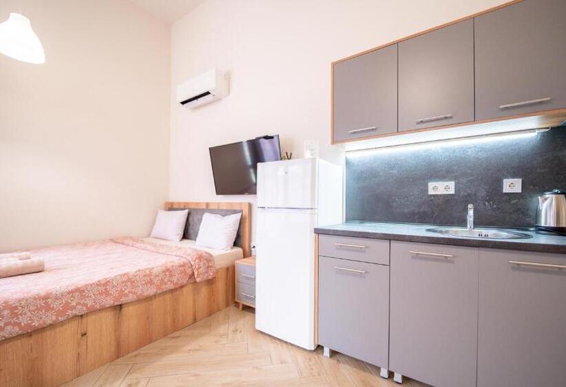 استودیو استاندارد با تخت کینگ, Wow Studios For Rent   Bul Montevideo 25a   B