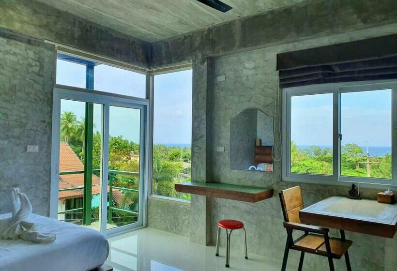 اتاق استاندارد با چشم‌انداز دریا, Life Kohtao Resort