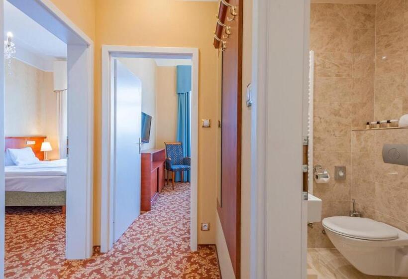 اتاق خانوادگی با چشم‌انداز باغ, Spa Resort Pawlik Aquaforum