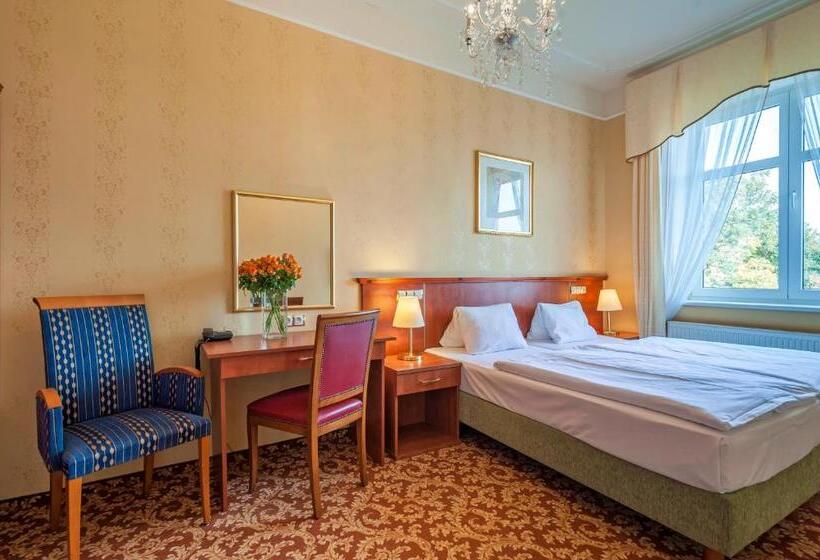 اتاق خانوادگی با چشم‌انداز باغ, Spa Resort Pawlik Aquaforum