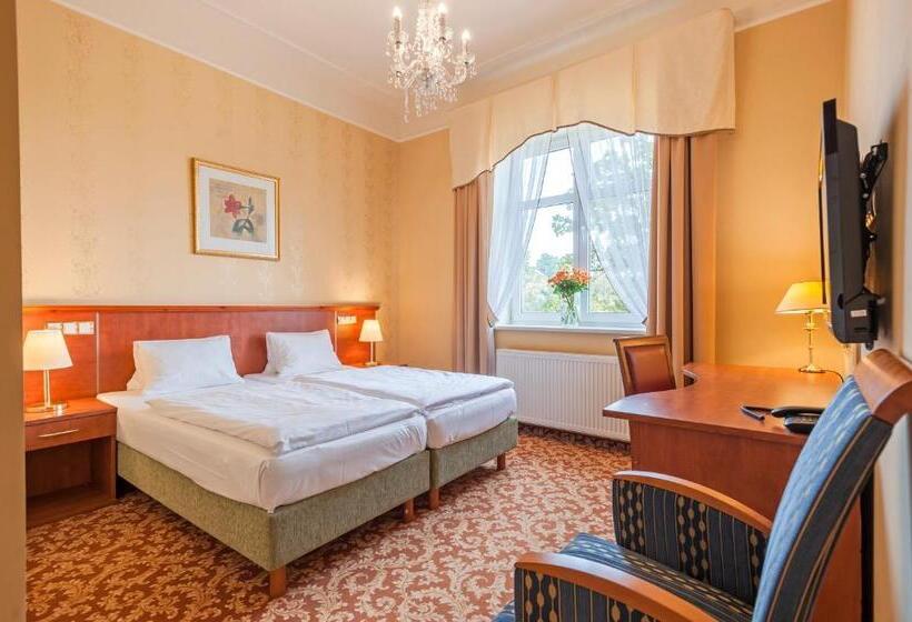 اتاق خانوادگی با چشم‌انداز باغ, Spa Resort Pawlik Aquaforum