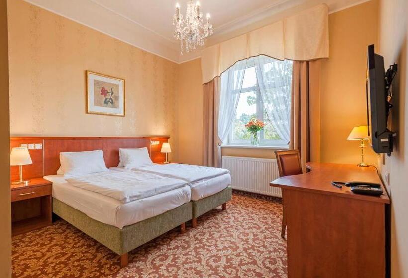 اتاق خانوادگی با چشم‌انداز باغ, Spa Resort Pawlik Aquaforum