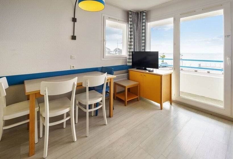 استودیو استاندارد با چشم‌انداز دریا و بالکن, Residence Pierre & Vacances La Corniche De La Plage