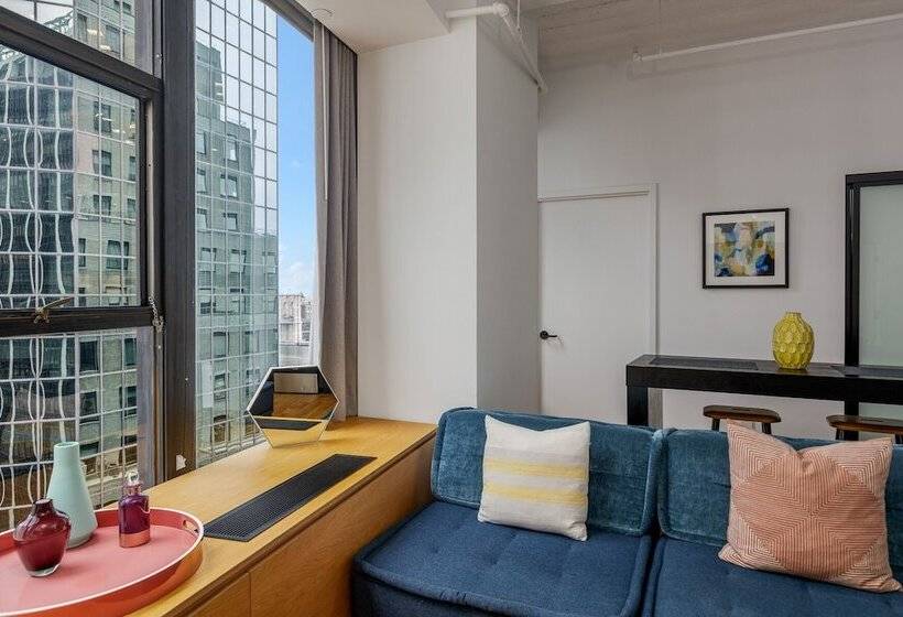 آپارتمان 2 خوابه, Placemakr Wall Street