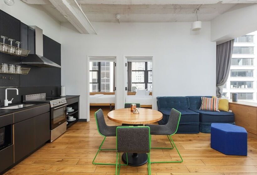 آپارتمان 4 خوابه, Placemakr Wall Street