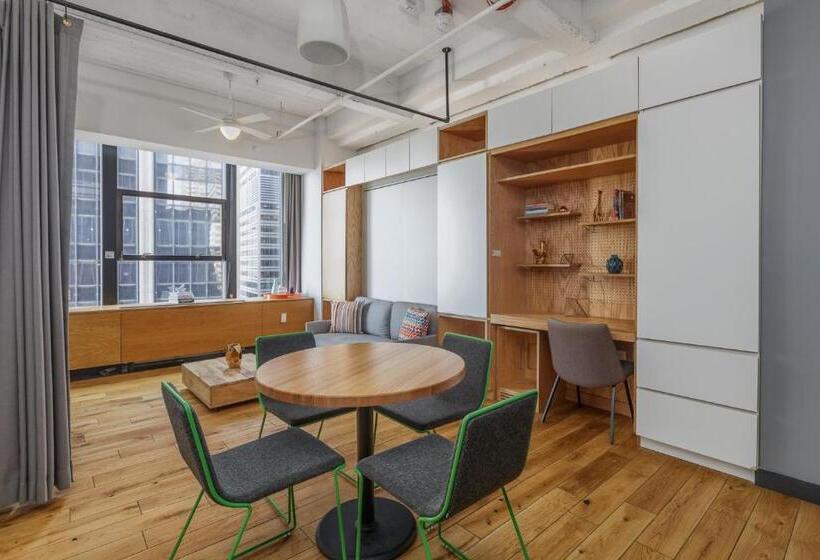 آپارتمان 1 خوابه, Placemakr Wall Street