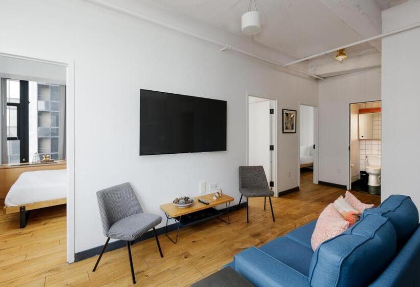 آپارتمان 4 خوابه, Placemakr Wall Street