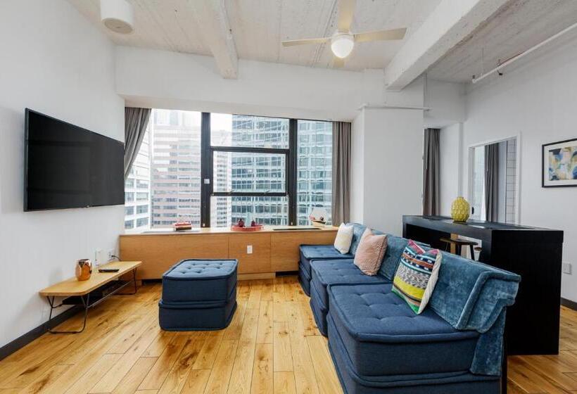 آپارتمان 2 خوابه, Placemakr Wall Street