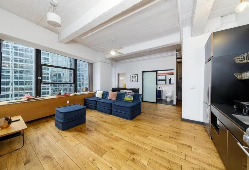 آپارتمان 2 خوابه, Placemakr Wall Street