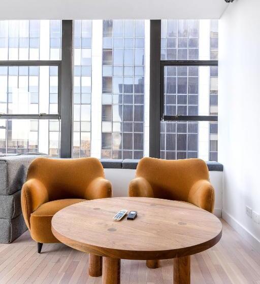 2 Bedroom Premium Apartment, Placemakr Wall Street