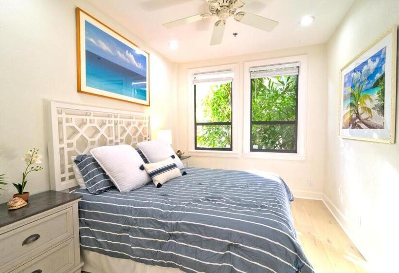آپارتمان 1 خوابه با چشم‌انداز استخر, Tropical Beach Condo   Pool, Shops, 86 Tv, Wifi