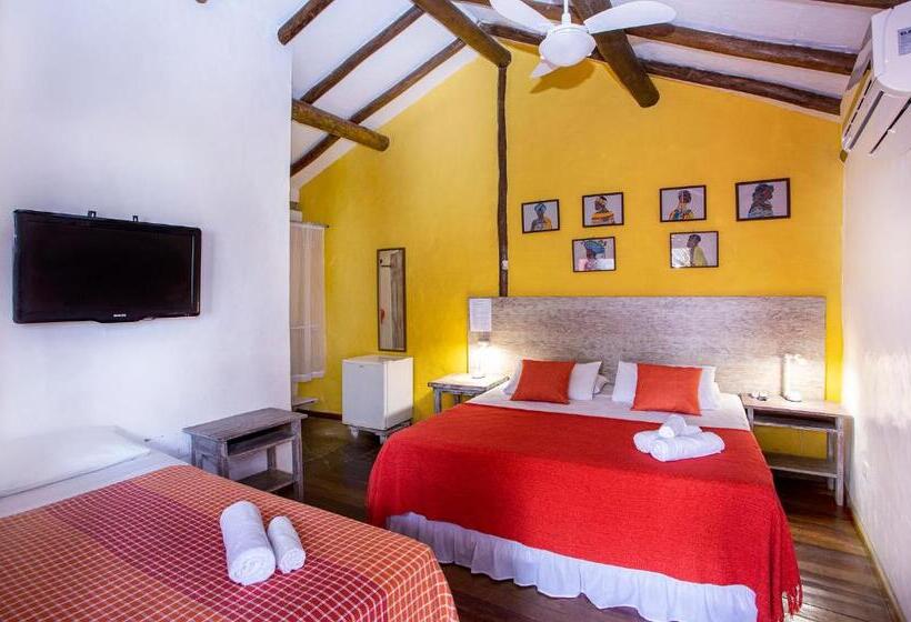 اتاق استاندارد سه نفره, Pousada Recanto Da Villa
