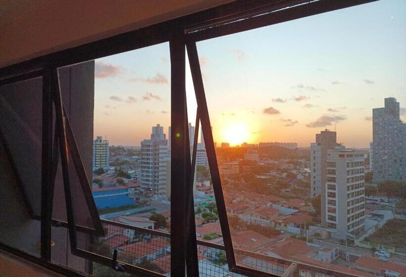 آپارتمان 1 خوابه, Natal Plaza Requinte, Conforto E Vista Para O Mar