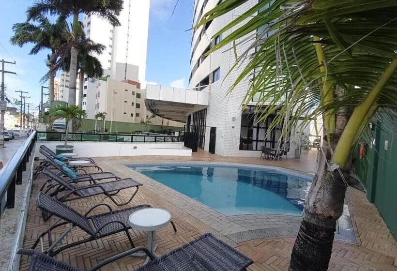 آپارتمان 1 خوابه, Natal Plaza Requinte, Conforto E Vista Para O Mar