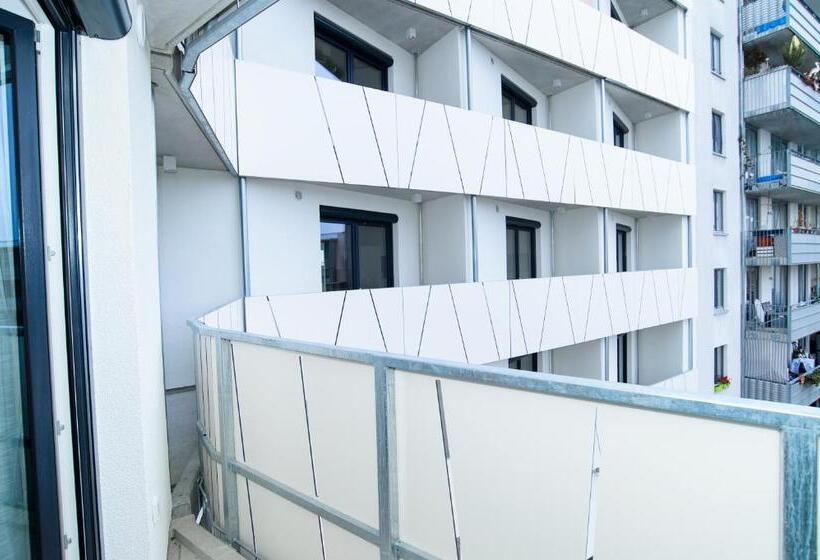 آپارتمان 1 خوابه با بالکن, Aparthotel My Room   Messe Munich