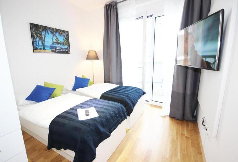 آپارتمان 1 خوابه با بالکن, Aparthotel My Room   Messe Munich