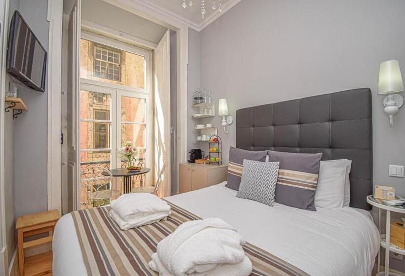 سوییت جونیور با بالکن, B In B Lisbon Downtown Suites