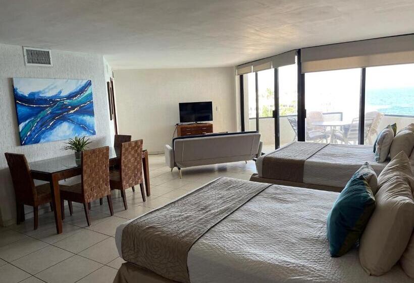 استودیو استاندارد با تراس, Condominios San Carlos