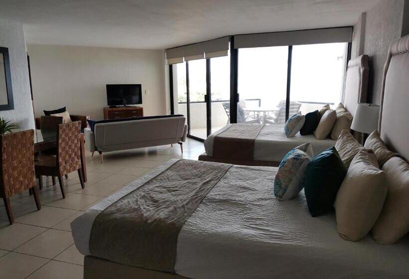 استودیو استاندارد با تراس, Condominios San Carlos