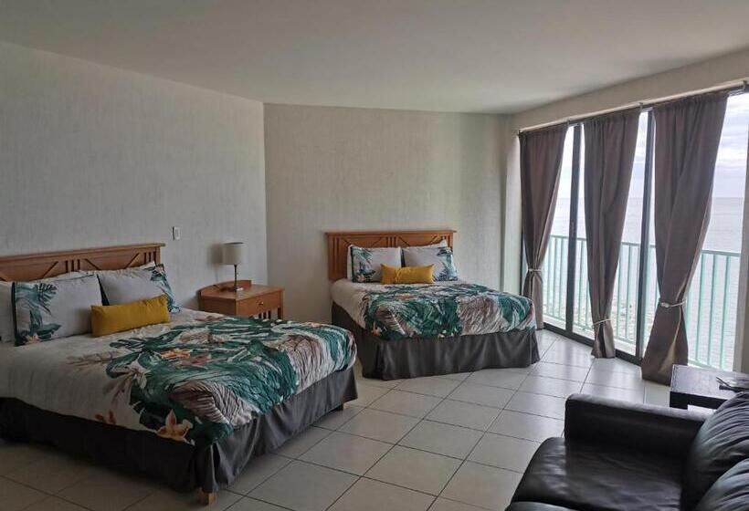 استودیوی استاندارد با چشم‌انداز دریا, Condominios San Carlos