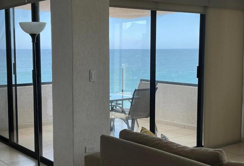 آپارتمان 1 خوابه با چشم‌انداز دریا, Condominios San Carlos