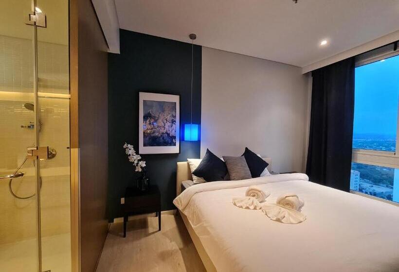 اتاق سه نفره دلوکس با چشم‌انداز دریا, Veranda Residence Pattaya By Sea