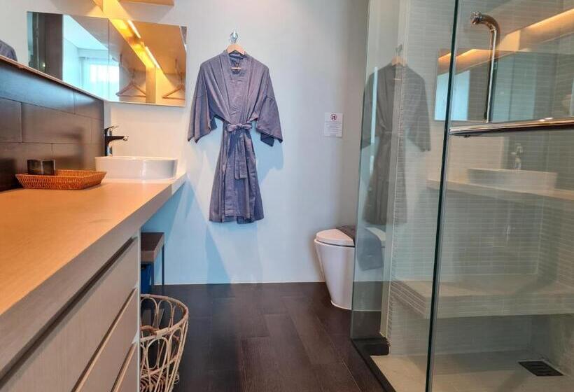 اتاق خانوادگی با چشم‌انداز جانبی دریا, Veranda Residence Pattaya By Sea