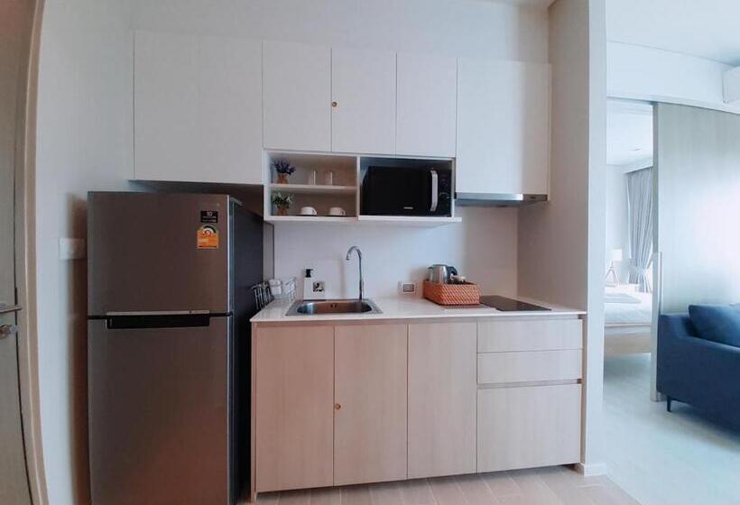 آپارتمان 1 خوابه با چشم‌انداز دریا, Veranda Residence Pattaya By Sea
