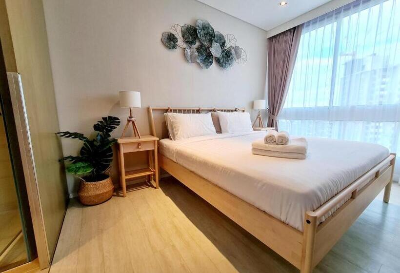 آپارتمان 1 خوابه با چشم‌انداز دریا, Veranda Residence Pattaya By Sea